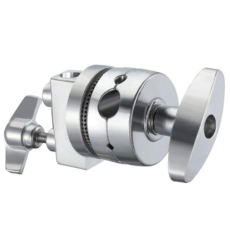 SUPON Aluminum Alloy Multi Functional Heavy Duty 2.5 inch Grip Head Swivel Head Clamp Holder Bracket Adapter with 1/2",1/4",3/8", 5/8" Mount for Light Stand, Extension Boom Arm,Photographic Equipment - Image 3